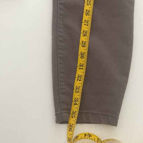 Knox Rose, cropped, stretch khakis, soft taupe/light brown in colour. - Picture 5 of 5